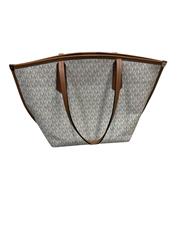 Michael Kors Women's Signature Jane Large Tote Handbag Beige (rl-jp)